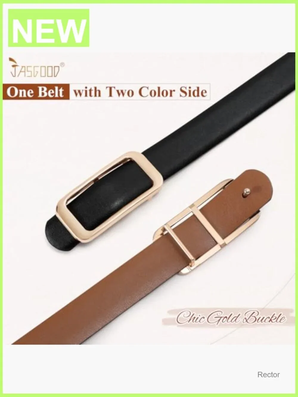 Reversible Leather Belt for Pants Jeans Ladies Waist Belt for Dresses